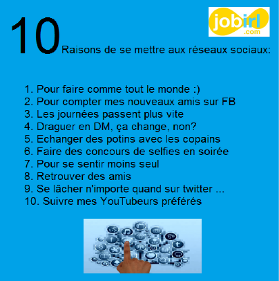 10 raisons de se mettre aux réseaux sociaux